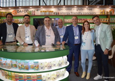 Bij Dafco: Gino Snoodijk, Glenn Arrindell, Bart Wullems, Adrian Meier, Lars Nenzel, Simone Schellekens (Rosies Gluten Free) en Roelof Korstanje.  